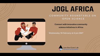 Community Roundtable on Open Science