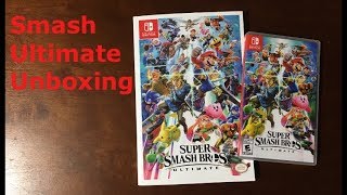 Super Smash Bros Ultimate Unboxing