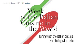 Week of the Italian Cuisine in the World (Vancouver Masterclass)