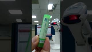 Healthcare grade scanner for pharmacy and laboratory application - presentation mode