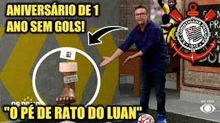 ⚫⚪ CRAQUE NETO FAZ ANIVERSÁRIO DO LUAN! 1 ANOS SEM MARCAR GOLS PELO TIMÃO!