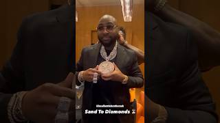 Davido Just got his $600,000 USD Diamond Chain #shorts #shortsfeed #shortsvideo #davido