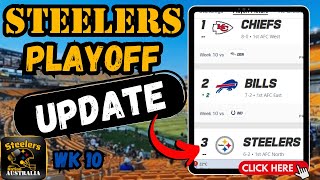 Steelers PLAYOFF Update: NFL playoff scenarios and AFC North Talk