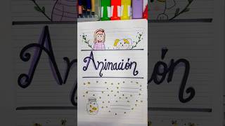 Portada / carátula  de Animación #caratulas #portadas #shortsvideo #creatividad #viral #love #crea