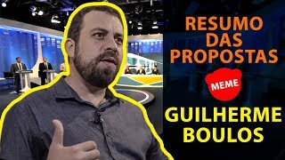 Guilherme Boulos - Resumo das propostas - MEME