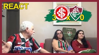 FAMÍLIA TRICOLOR REAGE À 3 INTERNACIONAL x 0 FLUMINENSE - CAMPEONATO BRASILEIRO 2022