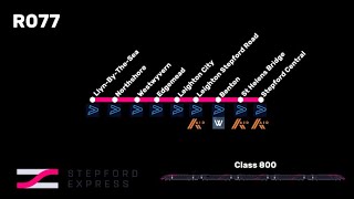 R077 | LLYN-BY-THE-SEA - STEPFORD CENTRAL | EXPRESS CLASS 800 | STEPFORD COUNTY RAILWAY ROBLOX