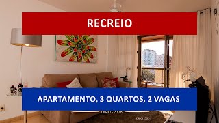 AP1321 - RECREIO DOS BANDEIRANTES, APARTAMENTO, SALA DUPLA, 3 QUARTOS (1 SUÍTE), 2 VAGAS