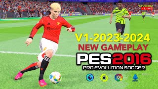 PES 2016 | NEW GAME PLAY 23-2024 V1 | 10/17/23 | PC