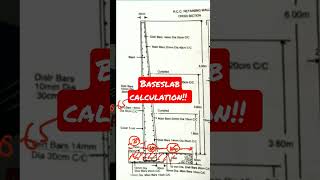 Rcc Re wall base calculation #retainingwall #construction #civilengineering #boundarywall