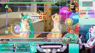 | ARCADE CABINET| Colorful × Melody | Project DIVA Arcade Future Tone |  EXTREME PERFECT|