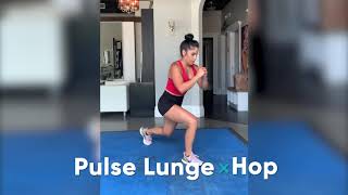 Pulse Lunge & Hop I Dollar Train Club