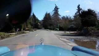 Driving in fintail