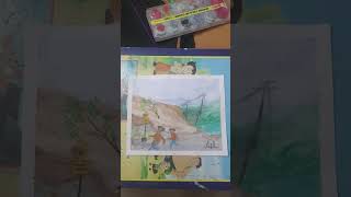 Wayanad Watercolor Painting. Video #264 #Watercolor #wayanad