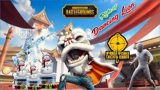 Dancing Lion Ride in Livik PUBG MOBILE New Update 2.4 GAME PALY # RG Lio # Chicken Dinner # BGMI