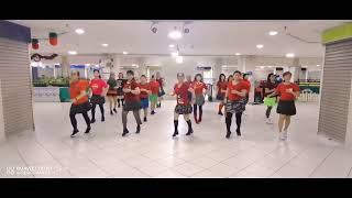 Bora Bora Line Dance - Demo By D'Sisters & Friends LDG @pennytanml