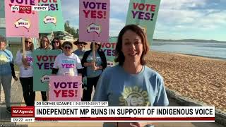 Sky News Interview - Sophie runs with Pat Farmer for the Voice