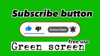 Top 10 subscribe button green screen || subscribe button || #greenscreeneffects