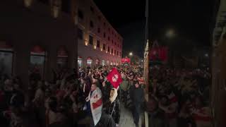 Czech Republic 🇨🇿 - Georgia 🇬🇪, Georgia fans before match 19.11.2024