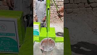 hand pump for poor family in village side ) beautiful work ) helping with Amjad Rasool #foryou