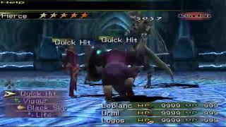 Controlling Leblanc, Ormi and Logos VS Almighty Shinra Final Fantasy X 2