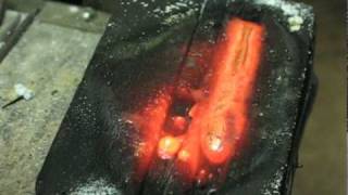 Melting up Gold and Making a Bangle - By Mark Lloyd