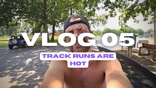 Daily Run Vlog : There is no Escaping the HEAT | 05