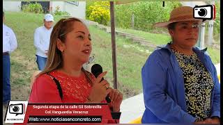 #Ozuluama Inauguran  Segunda etapa de la calle Gil Sobrevilla de colonia Vanguardia #Obras