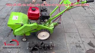 Hướng dẫn lắp ráp và sử dụng máy xới đất tự hành đa năng Kawasaki KD170, sạc cỏ vun luống 0964293261