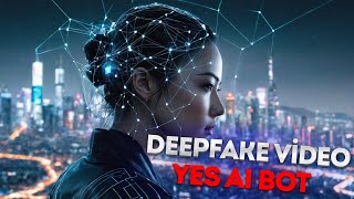 Анонс нейросети по замене лица на видео DeepFake Video, обзор телеграм бота и школы Yes School