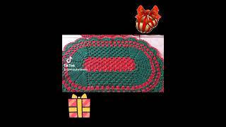 #tapetedecroche #crochet #vermelho #verde #artesanato #crocheteiras #jogodecozinha #portovelho