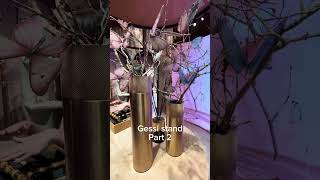 Gessi stand at the Salone del Mobile 2024. The new Gessi Haute Couture collections. Part 2  #gessi