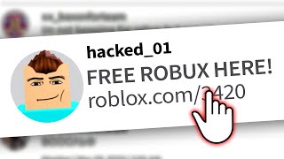 Your Account Was Stolen by This Roblox Comment