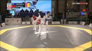 58 Kg Final - DAYIOGLU Omer Faruk (TUR) vs MAGOMEDOV Gashim (AZE) WT 8th Presidents Cup G2 2023