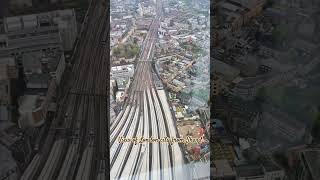 london city view from Shard tower building #shard #london