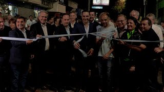 EN GOYA, VALDÉS INAUGURÓ REPAVIMENTACIÓN DE IMPORTANTE ARTERIA CÉNTRICA E INTERCONEXIONES