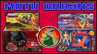 MOTU Origins Roton and Teela & Zoar