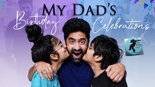 My Dad's Birthday Surprise || Sahithi || Vinni || Sekhar Studio