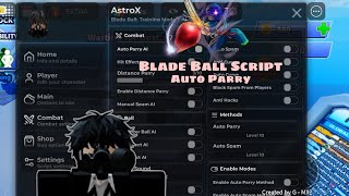 [NEW] Blade Ball Script - AstroX | Auto Parry | Predict Ball | Manual Spam ( mobile & Pc)