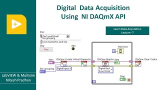 Lecture-7 Digital Data Acquisition Using  NI DAQmX API