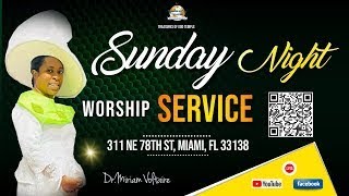 Sunday Night Worship Service | Treasures Of God Temple | Dr. Miriam Voltaire | 05/19/2024