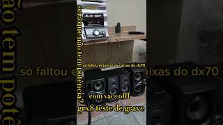 sony grx8 excursionando ao extremo as 4 caixas do dx70 esse e brabo #shorts