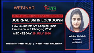 KASHMIRI JOURNALIST NELOFAR ABDULLAH ON PRESS FREEDOM DAY