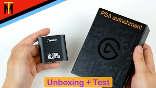 PS3 Bild per HDMI aufnehmen - Techole HDMI Splitter Unboxing