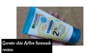 GARNIER skin Active 2% vitamin C&  SALICYLIC ||Facewash Review