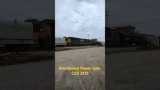 CSX 3135 - Distributed Power on M521 #csx #athensalabama @CameraBryan #dpu #dp #athensalabama #csxt