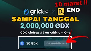 AIRDROP CRYPTO TERBARU GRIDEX DAPAT TOKEN GDX NAGA NIHH RETROACTIV AIRDROP