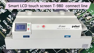 puhui T980 reflow oven connecting line