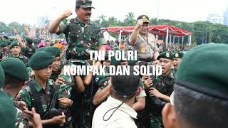 Apel Besar Siaga di Monas - TNI POLRI Kompak dan Solid