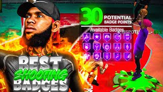 NEW BEST PLAYMAKING SHOT CREATOR SHOOTING BADGES ! NEVER MISS AGAIN